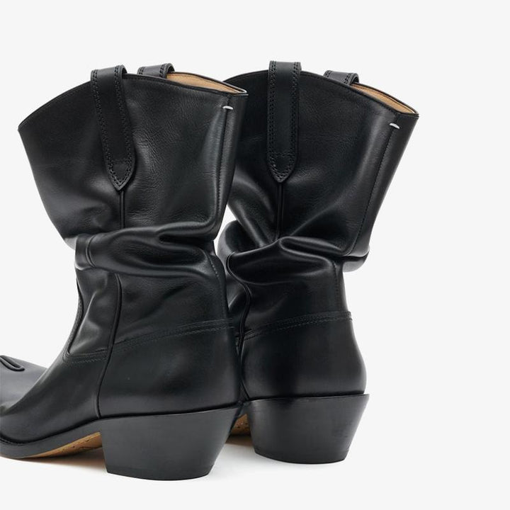 Split-toe-Toe Leather Boots Men's - Arno Conti Shoe