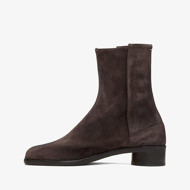 Ankle-High Suede Boots - Arno Conti Shoe