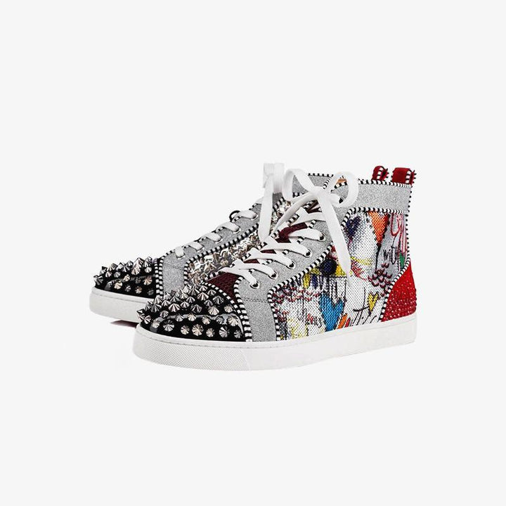 Sneakers with Artwork Print - ARNO CONTI