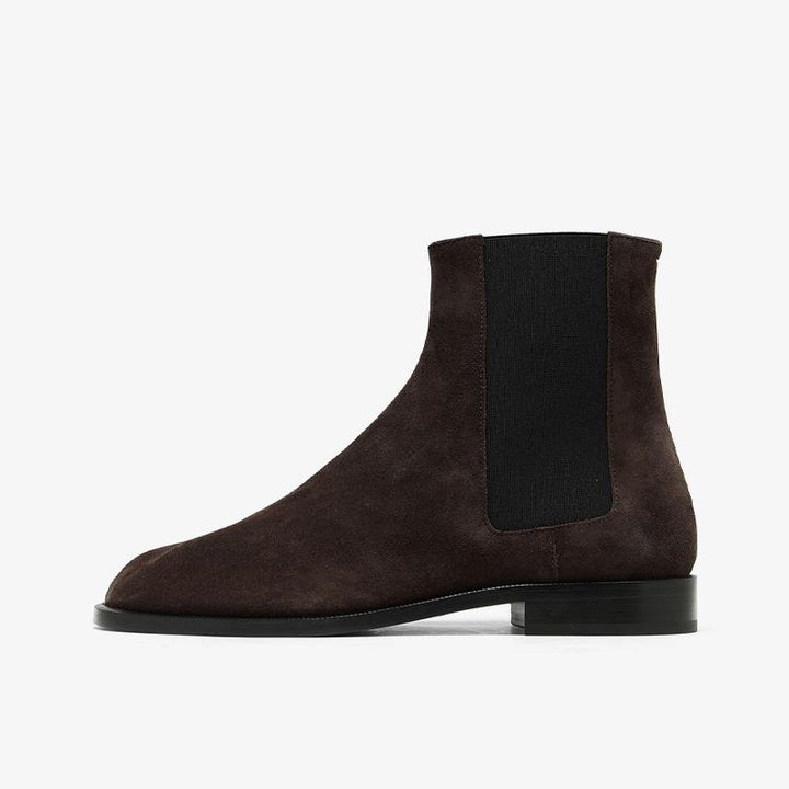 Suede Split-Toe Boots Unisex - Arno Conti Shoe