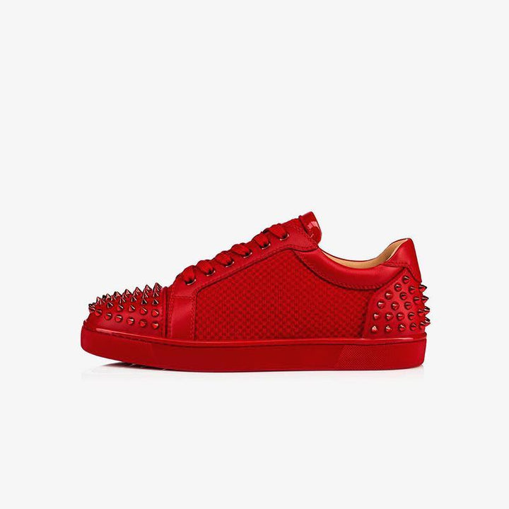 Red Studded Sneakers - ARNO CONTI