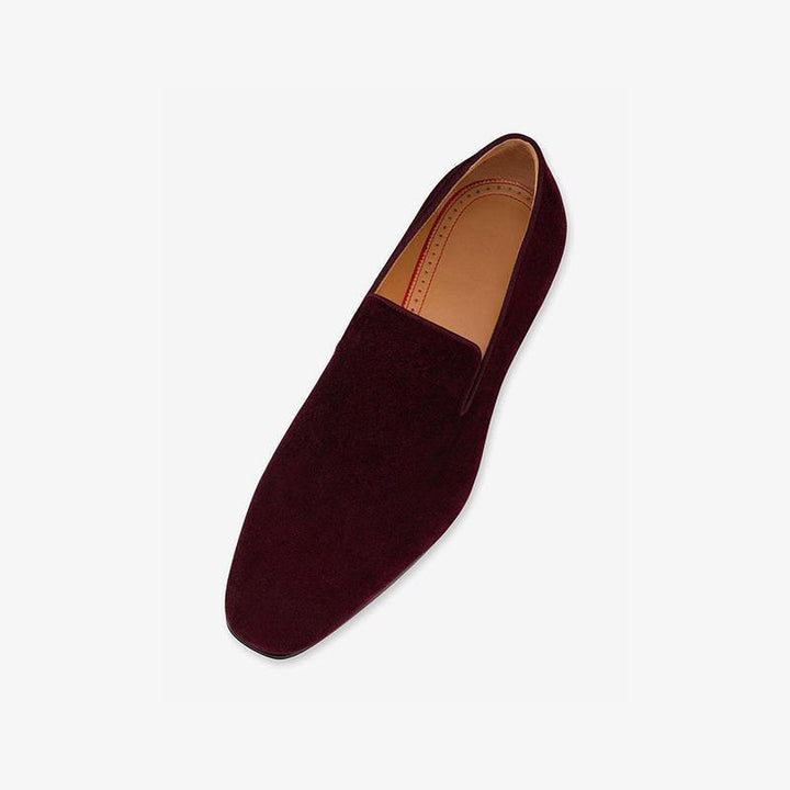 Streamlined Velvet Men's Loafers - ARNO CONTI