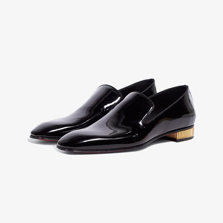 Patent Loafers Plain Leather Slip-On Flat - ARNO CONTI