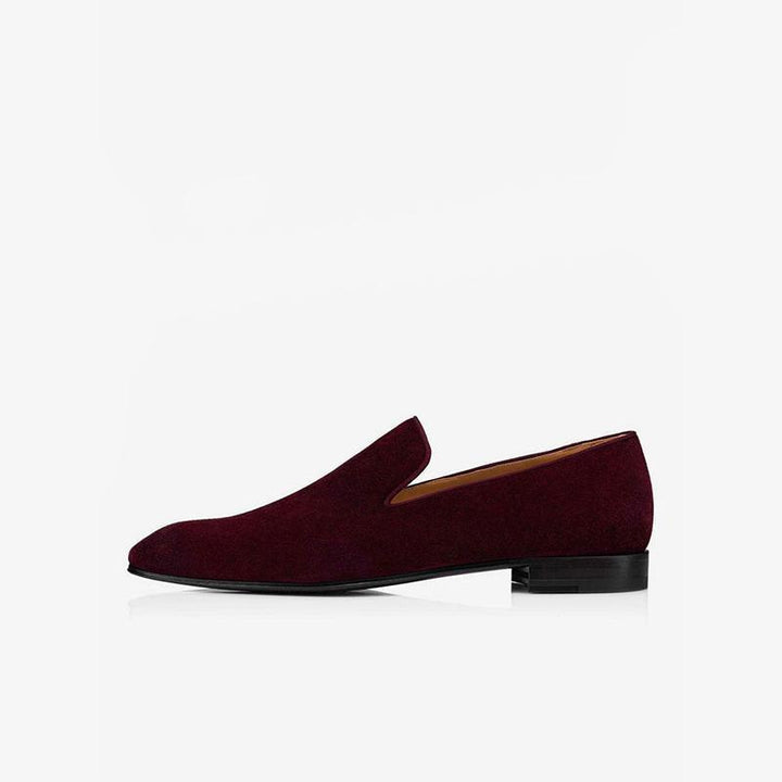 Streamlined Velvet Men's Loafers - ARNO CONTI