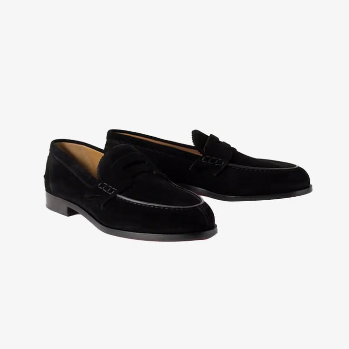 penny straps loafers Suede - ARNO CONTI