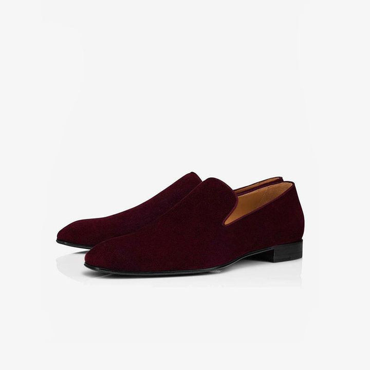 Streamlined Velvet Men's Loafers - ARNO CONTI