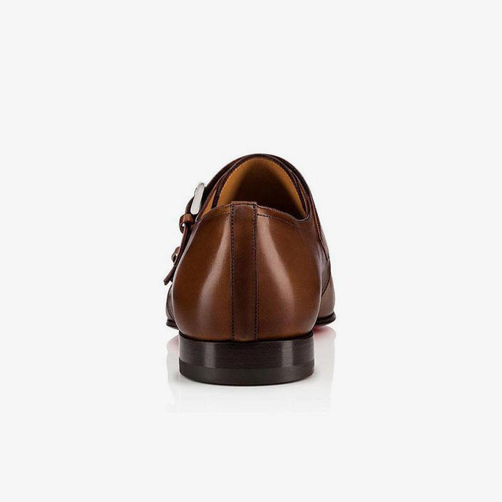 Cap Toe Double Monk Dress Loafers - ARNO CONTI