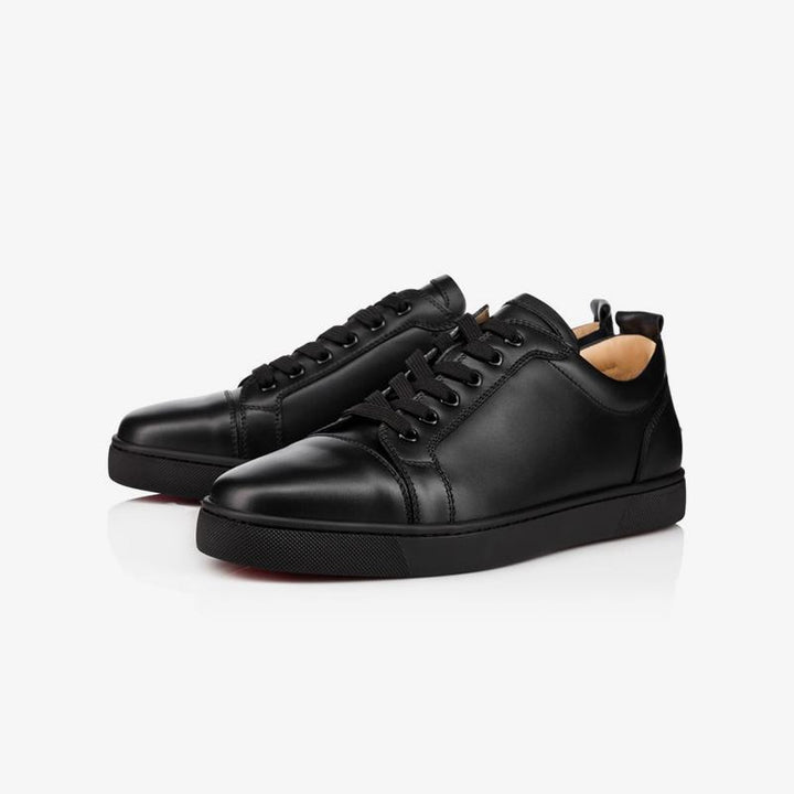 Low Trainers Plain Leather Sneakers - ARNO CONTI