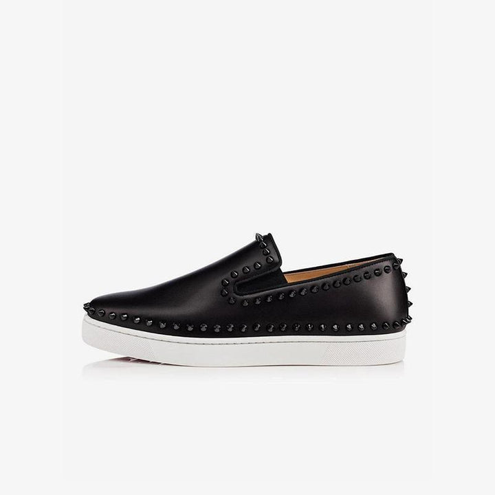 Chic Studded Slip-On Sneakers - ARNO CONTI