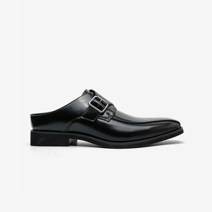 Buckle Punk Round Toe Slip On Shoe - ARNO CONTI