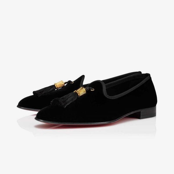 Tassel Velvet Loafer Slip-on - ARNO CONTI