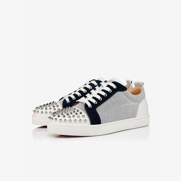Studded Mesh Lace-Up Sneakers - ARNO CONTI