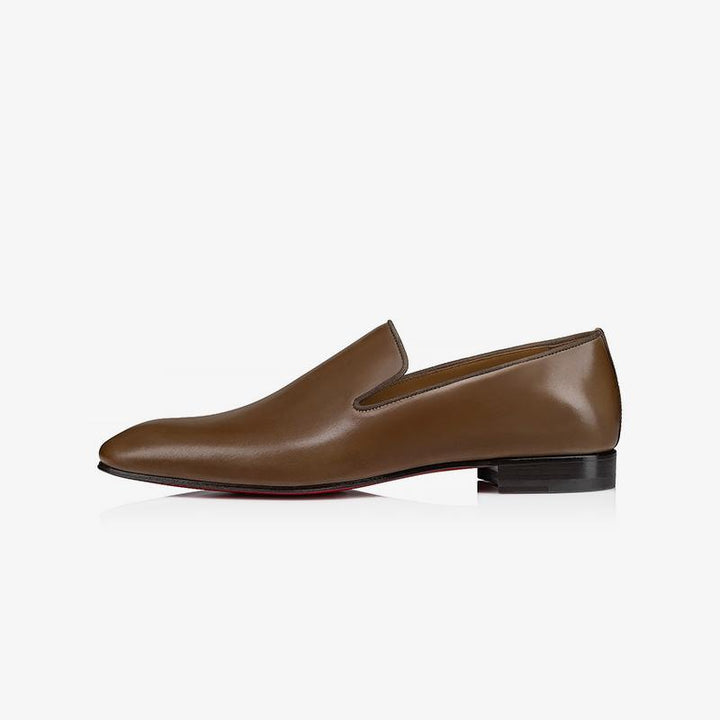 Slip On Brown Loafers Calf Leather - ARNO CONTI
