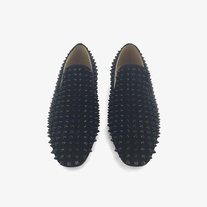 Cobalt Spike Slip-On Loafers - ARNO CONTI