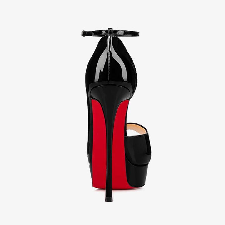 Sophisticated Patent Leather Pump 140mm - ARNO CONTI