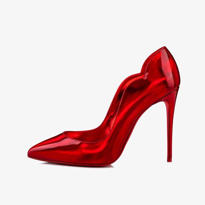 Red Patent Leather Pump - ARNO CONTI
