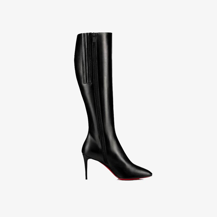 Iconic Black Calfskin Ankle Boots - ARNO CONTI