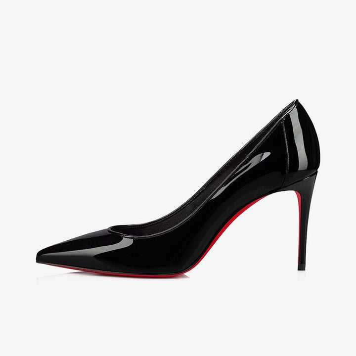 Patent Leather Sporty Pumps - ARNO CONTI