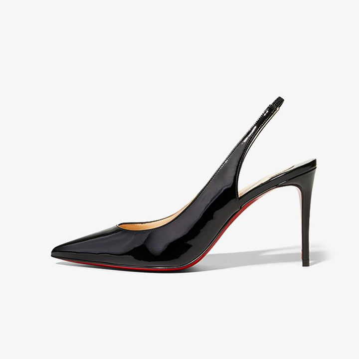 Elegant Patent Calf Leather Pump - ARNO CONTI