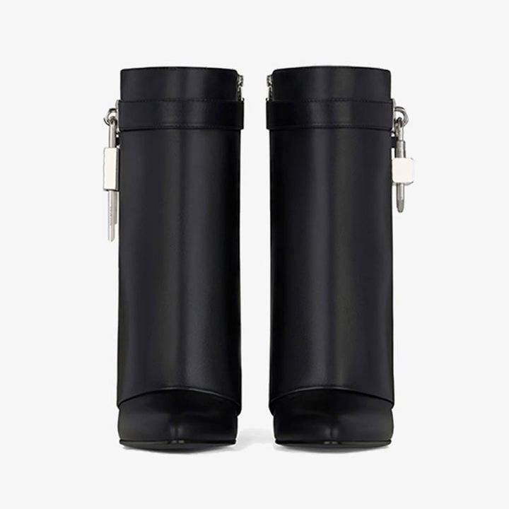 Classic Black Slip-On Ankle Boots - Arno Conti Shoe