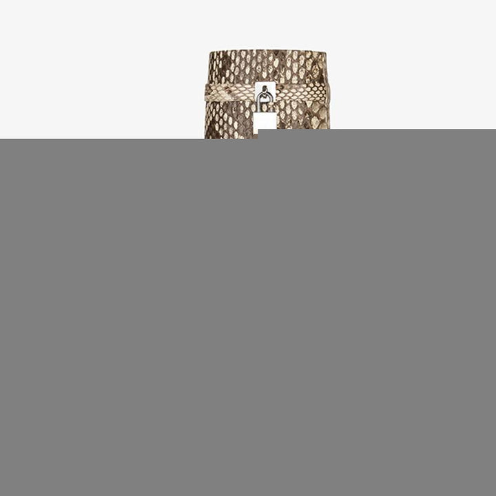 Multi-Color Python Leather High Boots - Arno Conti Shoe