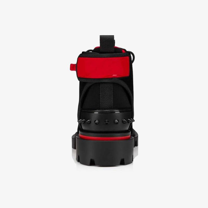 Spiked Black suede Boot - ARNO CONTI