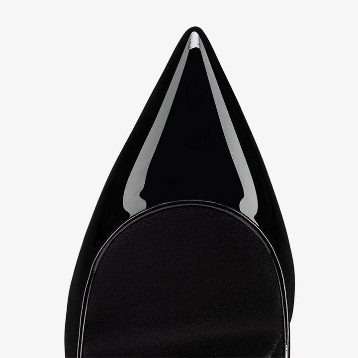 Patent Leather Sporty Pumps - ARNO CONTI