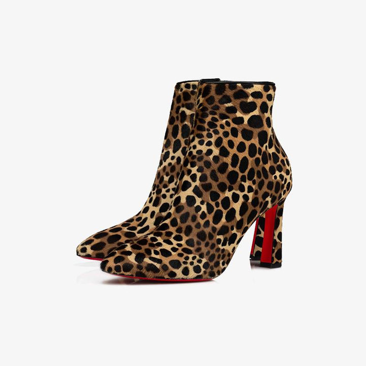 Animal-Print Ankle Boot - ARNO CONTI