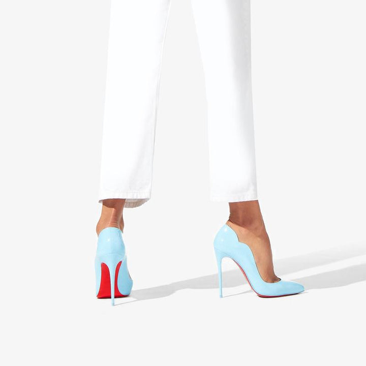 Glossy Blue Pump - ARNO CONTI