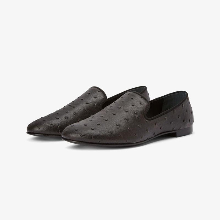 Cedar Brown Leather Loafers - Arno Conti Shoe