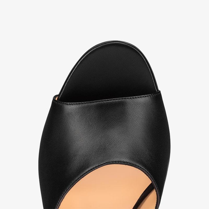 Smooth Calf Leather Mule - ARNO CONTI