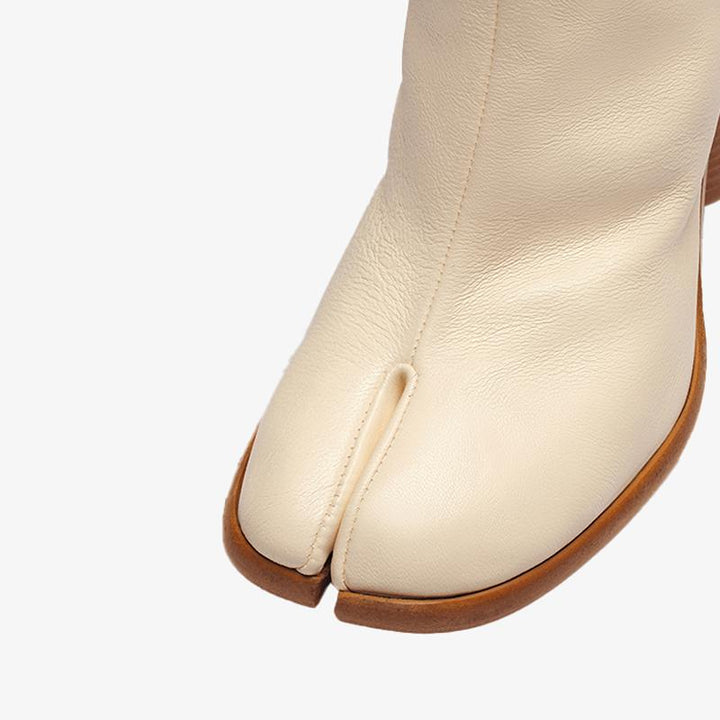 Vintage Soft Calf Leather Knee-High Boots - Arno Conti Shoe