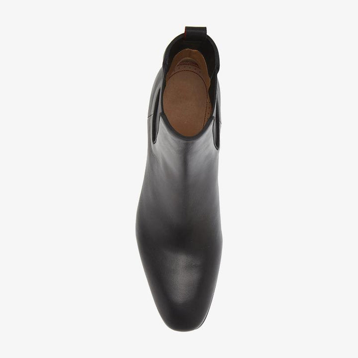 Black Leather Chelsea Boot - ARNO CONTI