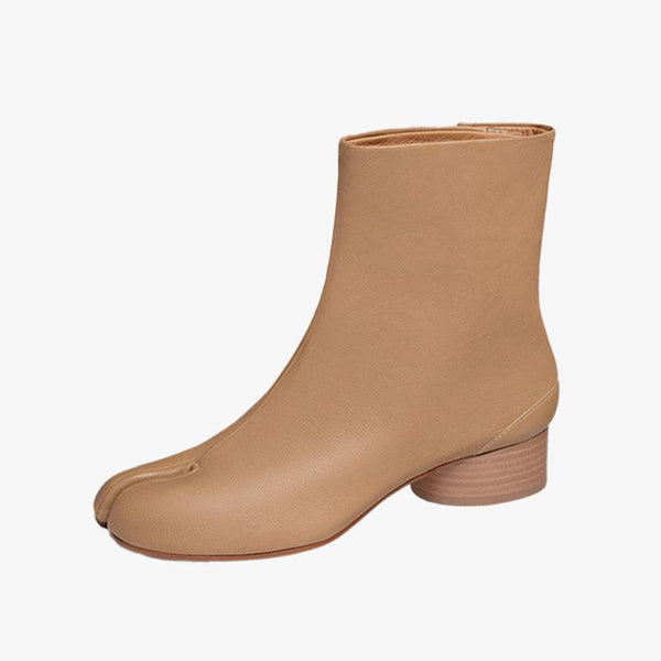 Trendy Nappa Leather Ankle Boots - Arno Conti Shoe