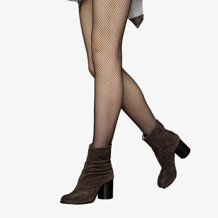 Suede Split-Toe Ankle Boots - Arno Conti Shoe