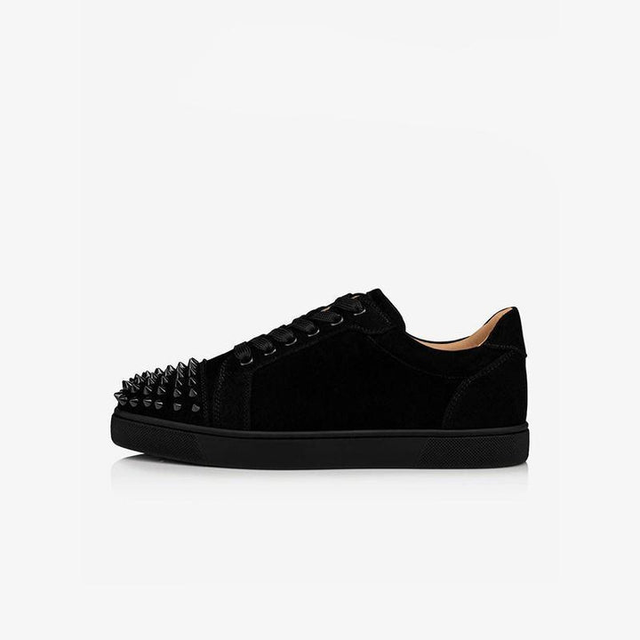 Striking Studded Low-Top Sneakers - ARNO CONTI
