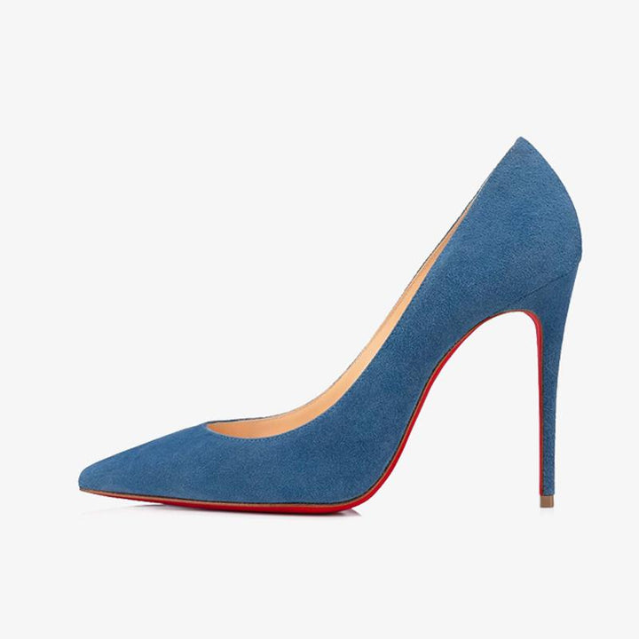 Luxurious Blue Pointy Pump - ARNO CONTI