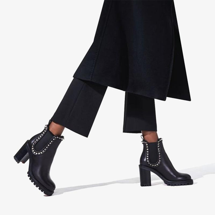 Elegant Black Leather Boots - ARNO CONTI