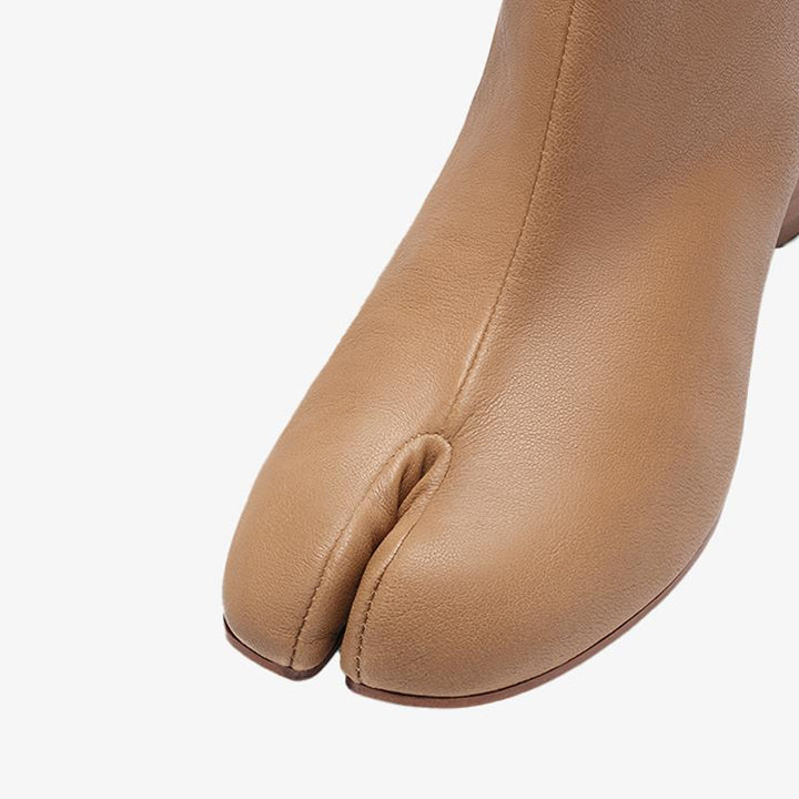 Trendy Nappa Leather Ankle Boots - Arno Conti Shoe