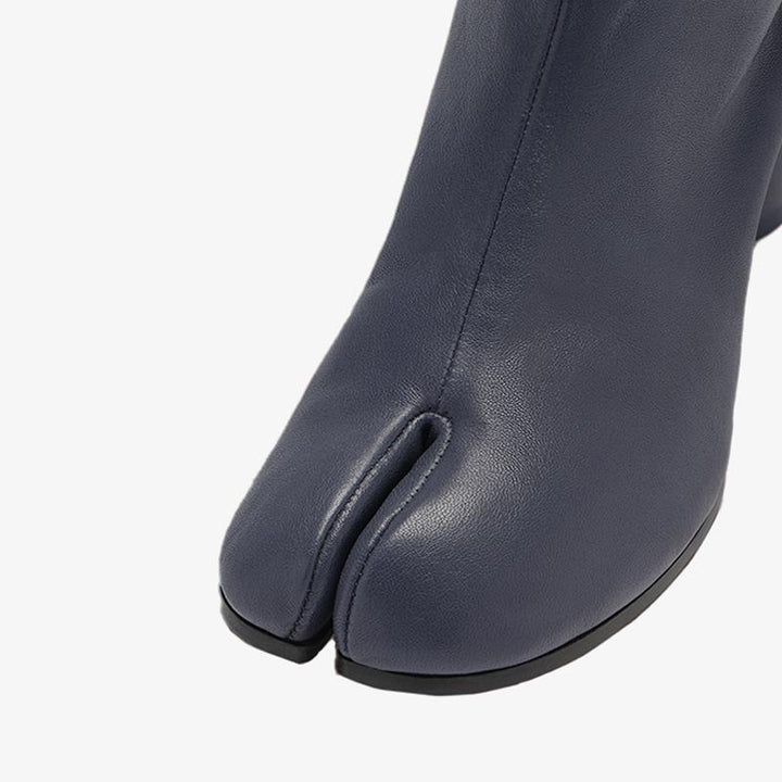 Nappa Leather Tabi Ankle Boots - Arno Conti Shoe