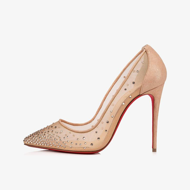 Strass-Embellished Stiletto Pump - ARNO CONTI