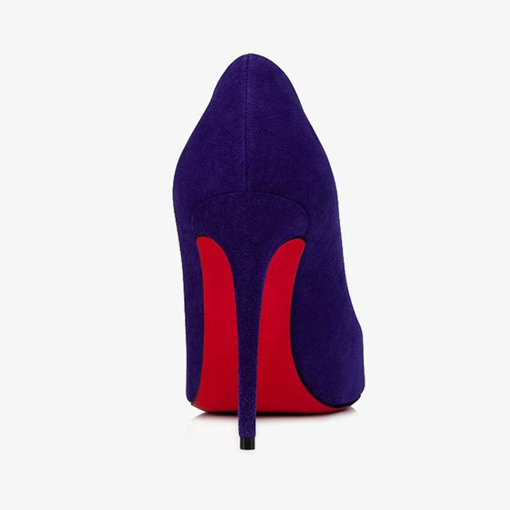Suede Pointy Pumps - ARNO CONTI