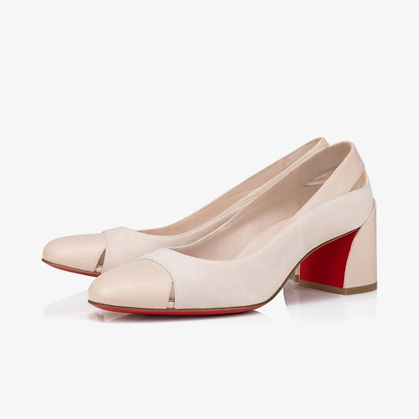 High-quality Suede and Leather Pump - ARNO CONTI