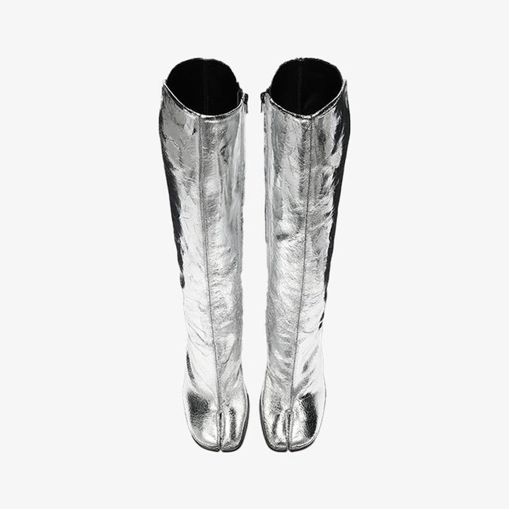 Knee-High Boots with Split-toe - Arno Conti Shoe