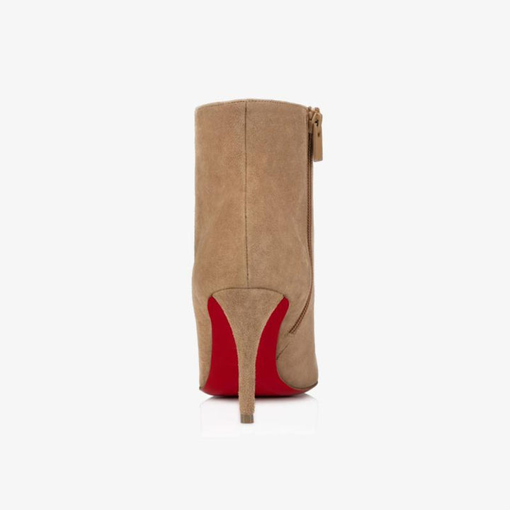 Beige Suede Ankle Boot - ARNO CONTI