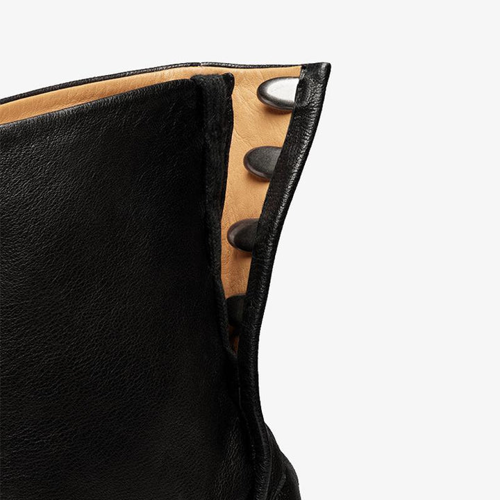 Black Split-Toe Boots Women's - Arno Conti Shoe