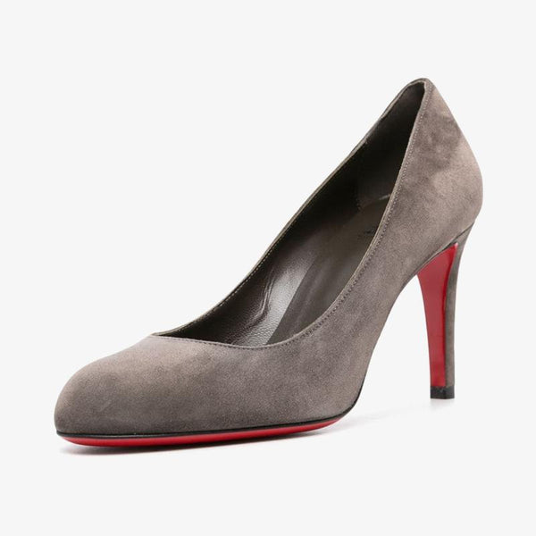 Eye-catching Grey Suede Pumps - ARNO CONTI