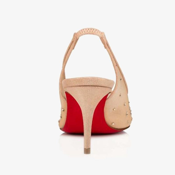 Nude Fishnet Pump - ARNO CONTI