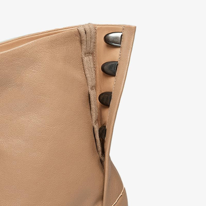 Trendy Soft Nappa Leather Ankle Boots - Arno Conti Shoe