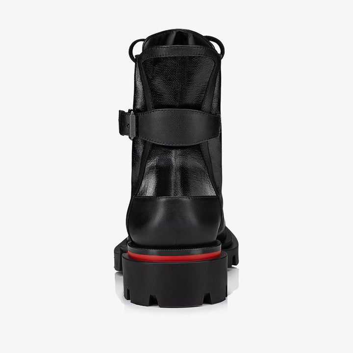 Black Coated Fabric Boot - ARNO CONTI